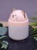 Настольный увлажнитель воздуха - ночник iLikeGift "Кошка", розовый, (портативный, USB)