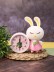 Часы-будильник "Bunny Buzz", pink