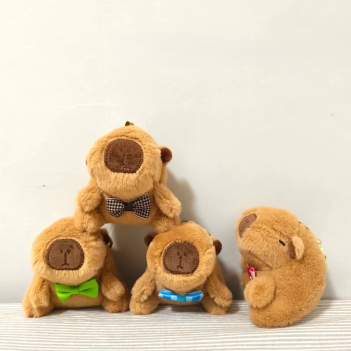 Плюшевый брелок &quot;Capybara mix&quot;, brown (10 см) 