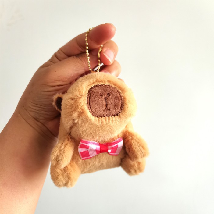 Плюшевый брелок &quot;Capybara mix&quot;, brown (10 см) 