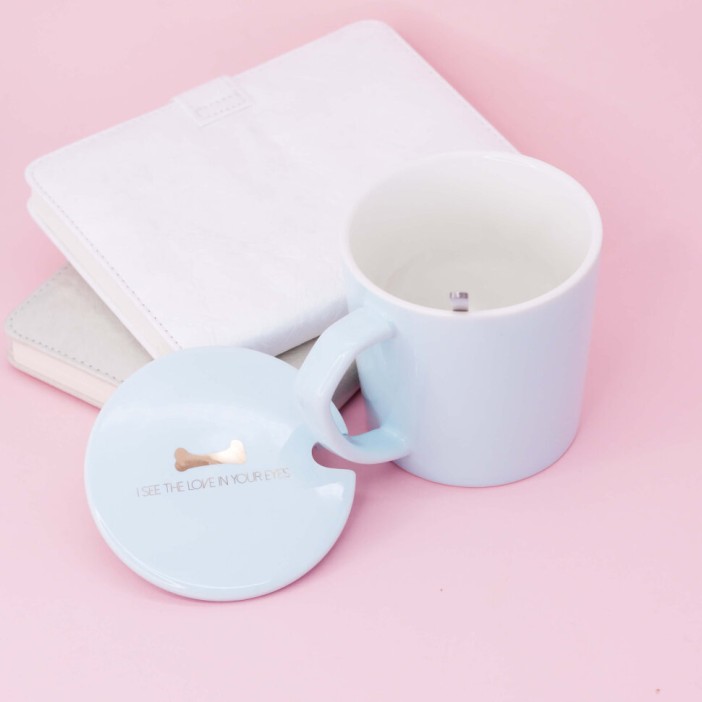 Кружка "Edge Dog", blue (450ml) 