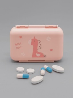 Таблетница "Animals" pink