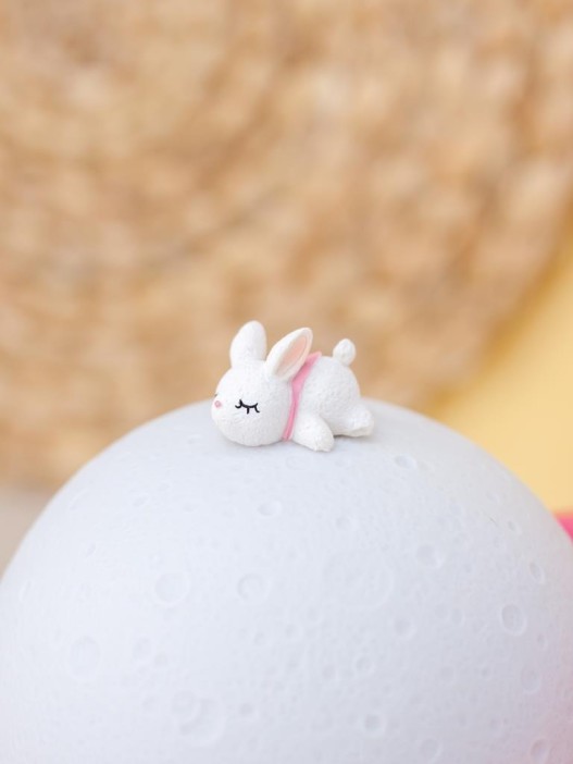 Ночник-антистресс &quot;Lunar hare&quot; (13 см), силикон 