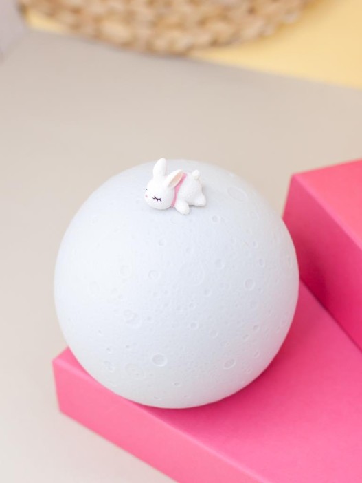 Ночник-антистресс &quot;Lunar hare&quot; (13 см), силикон 