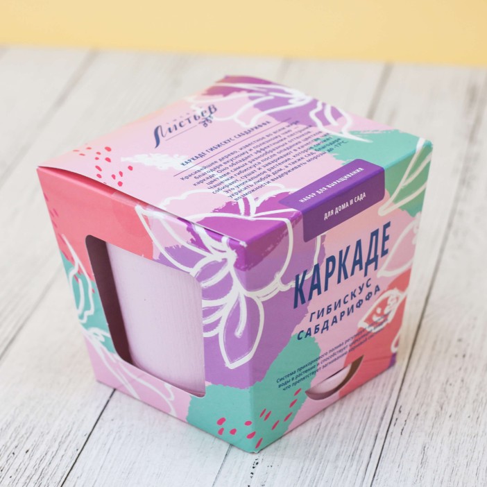 Набор для выращивания &quot;Тысяча листьев&quot;, &quot;Каркаде (гибискус сабдариффа)&quot; 