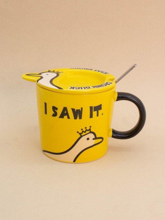 Кружка «I SAW IT.», yellow (450 ml) 