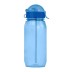 Бутылка "Classic" с трубочкой, blue (400 ml)