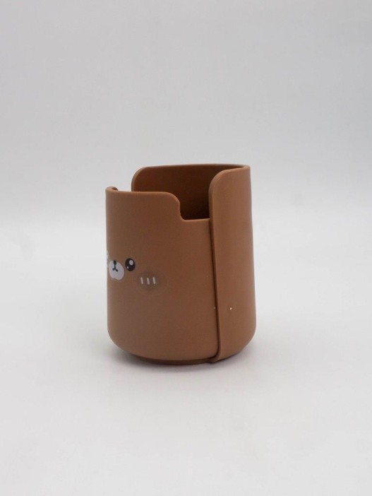 Стакан для канцелярских принадлежностей "Bear", brown 