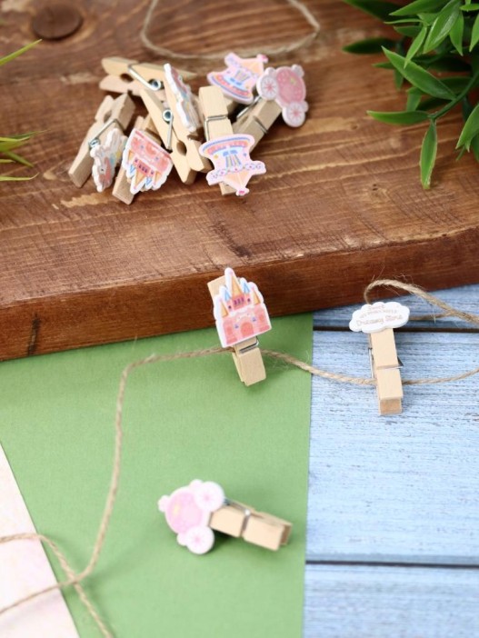 Прищепки "Unicorn fairy tale", mix color 