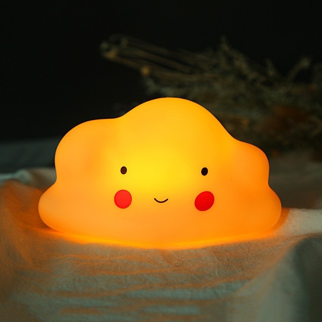 Ночник iLikeGift &quot;Облачко&quot;, yellow (13*8 см) 