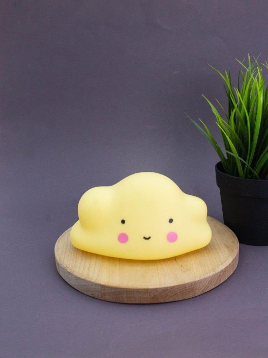 Ночник iLikeGift &quot;Облачко&quot;, yellow (13*8 см) 
