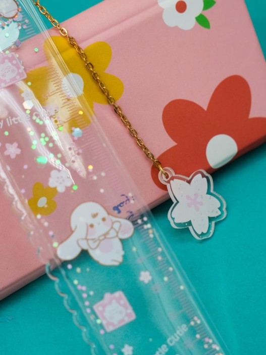 Линейка закладка "Cute hare", mix 