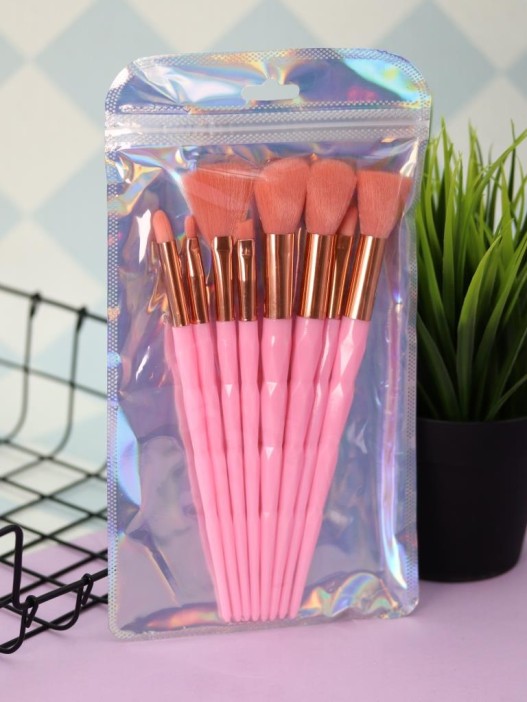 Набор кистей для макияжа &quot;Prism Beauty&quot;, 8 кистей, pink 