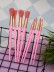 Набор кистей для макияжа &quot;Prism Beauty&quot;, 8 кистей, pink 