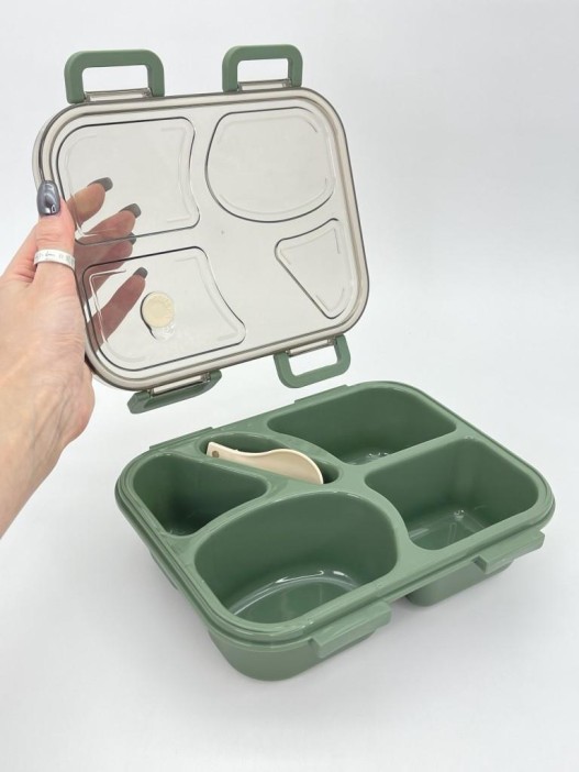 Ланчбокс &quot;Sectional lunch&quot;, green (900 мл) 