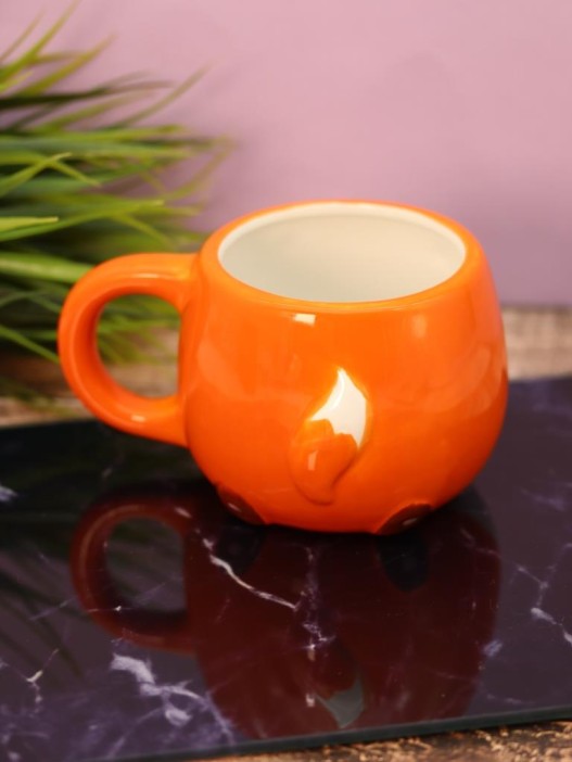 Кружка керамическая «FOX», orange, 450 мл 