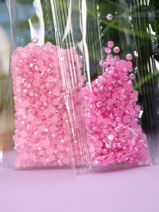 Алмазная мозаика на брелоке Draw Me! «Fuchsia bear», (4,5*3,5*8 см) 