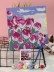 Картина по номерам на подрамнике Draw Me! «Pink roses», (20*20 см) 