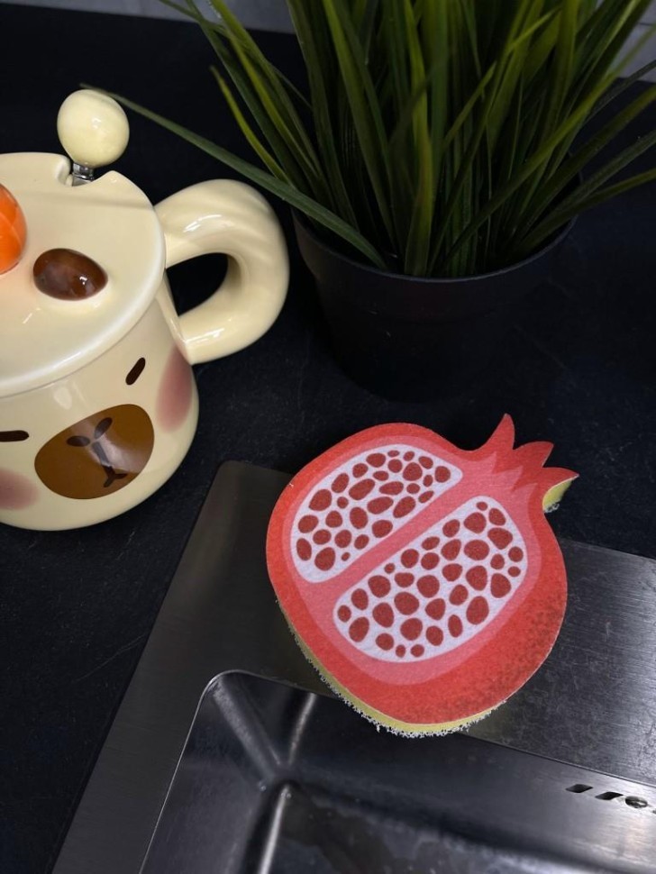Губка для посуды "Pomegranate"