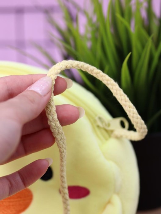 Сумочка плюшевая &quot;Duck&quot;, yellow (16*14 см) 