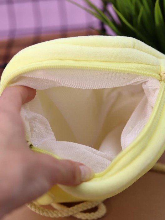 Сумочка плюшевая &quot;Duck&quot;, yellow (16*14 см) 