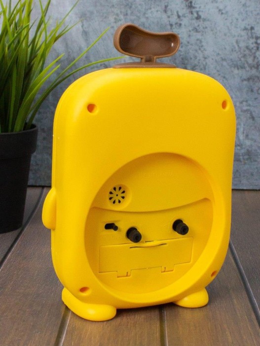 Часы-будильник «Rainbow duck», yellow 