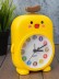 Часы-будильник «Rainbow duck», yellow