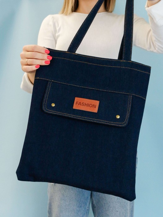 Сумка шоппер "Fashion", dark blue 