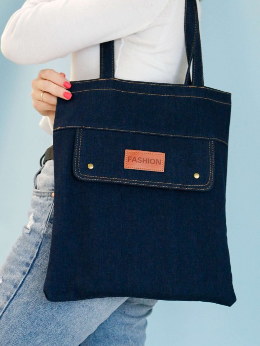 Сумка шоппер "Fashion", dark blue 