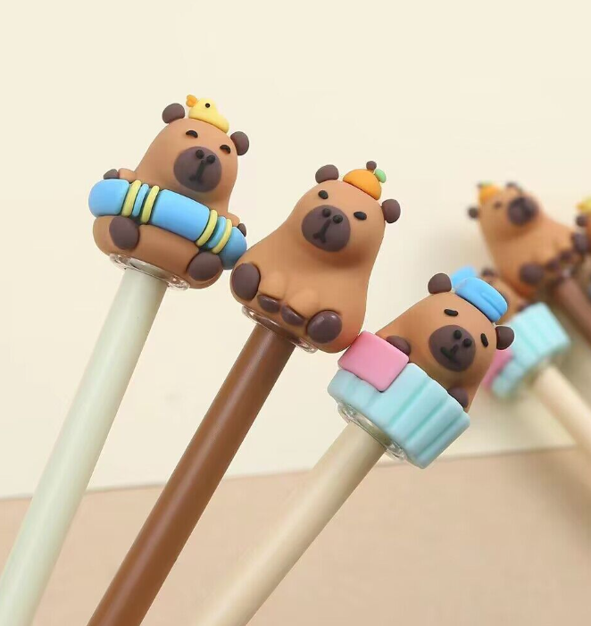 Ручка гелевая &quot;Capybara&quot;, mix 