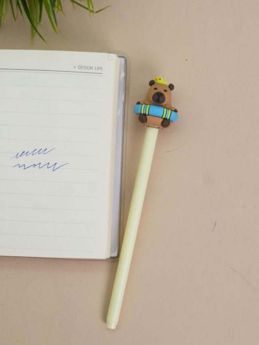 Ручка гелевая &quot;Capybara&quot;, mix 