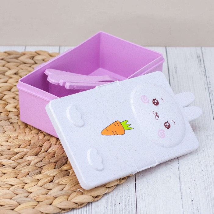 Ланчбокс &quot;Rabbit&quot;, white (1000 мл) 