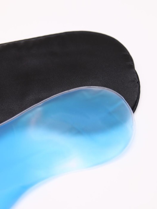 Маска для сна гелевая &quot;Silk dreams&quot;, black 