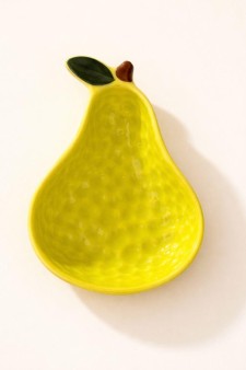 Набор керамических соусников 10шт. "Груша", зеленый (11,5 см)