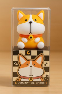 Точилка для карандашей &quot;The corgi dog&quot;, orange