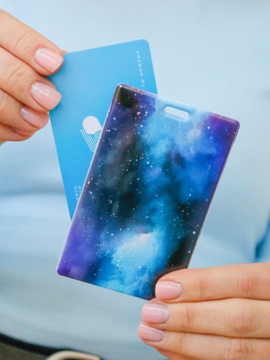 Держатель для карт «Starry sky» (6,5 х 10,4 см) 