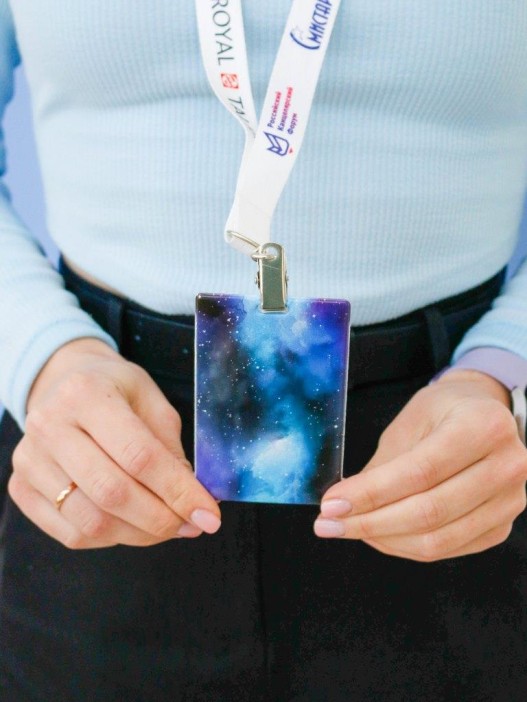 Держатель для карт «Starry sky» (6,5 х 10,4 см) 