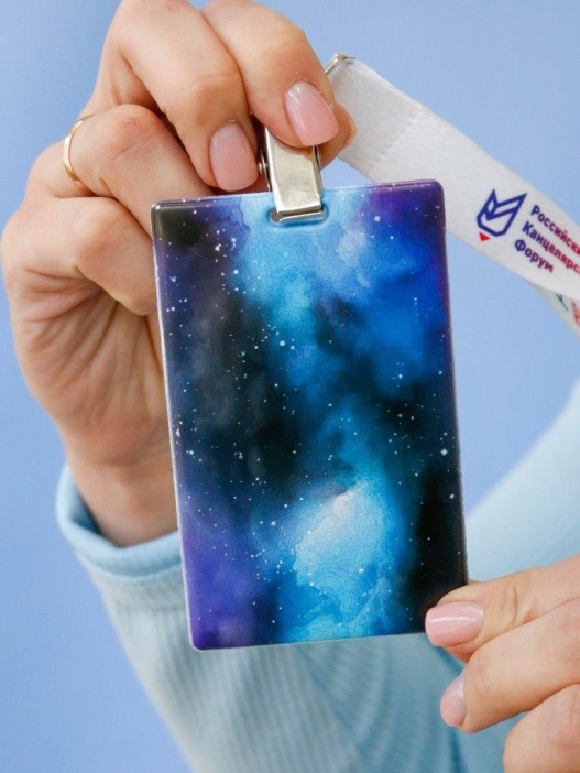 Держатель для карт «Starry sky» (6,5 х 10,4 см) 