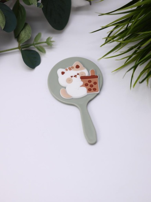 Зеркало &quot;Cocktail kitty&quot;, grey 