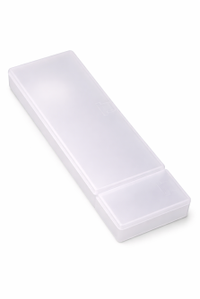 Пенал "Пластиковый квадрат", белый
