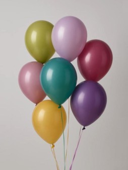 Набор воздушных шаров 50 шт. "Metallic shine balloons", (25 см)