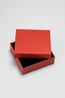 Подарочная коробка для украшений "Elegant classic" (9*9*2,5 см), mix