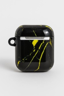 Чехол для Airpods "Marble" black