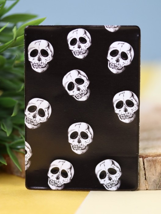 Держатель для карт «Skulls» (6,5 х 9,5 см) 