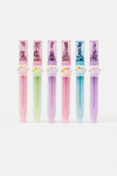 Ластик выдвижной &quot;Transparent art&quot;, mix, шоу-бокс 24 шт. 