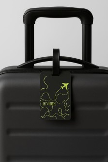 Бирка для багажа "Поехали путешествовать"