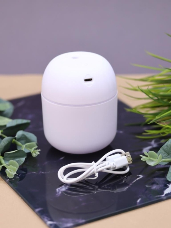 Настольный увлажнитель воздуха-ночник iLikeGift "Цветы",белый(портативный, USB)