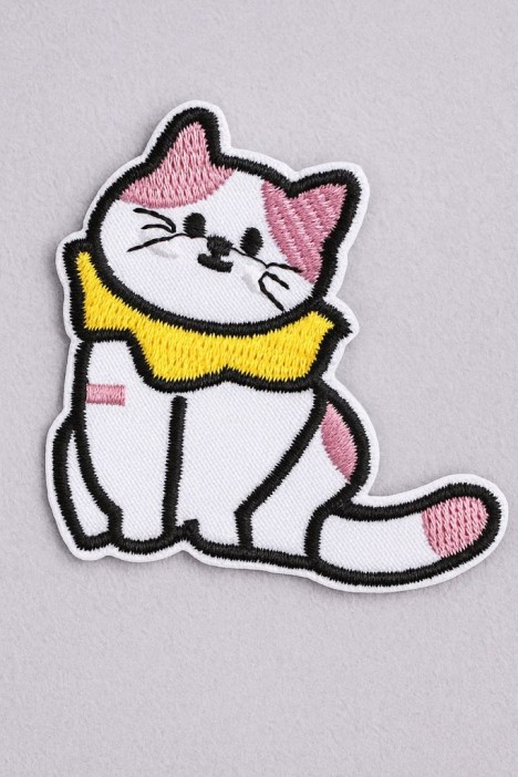 Термонашивка для одежды iLikeGift «Sweet kitty» 5,5*5,4 см. 