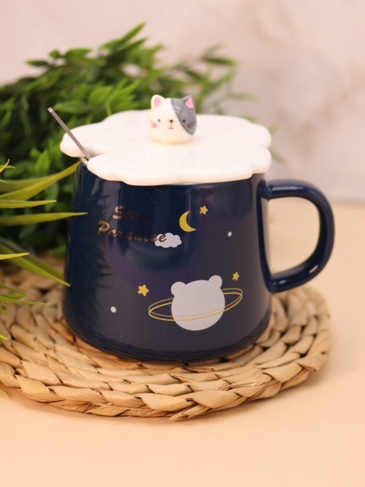 Кружка "Dream animal cosmos", blue (480 мл) 