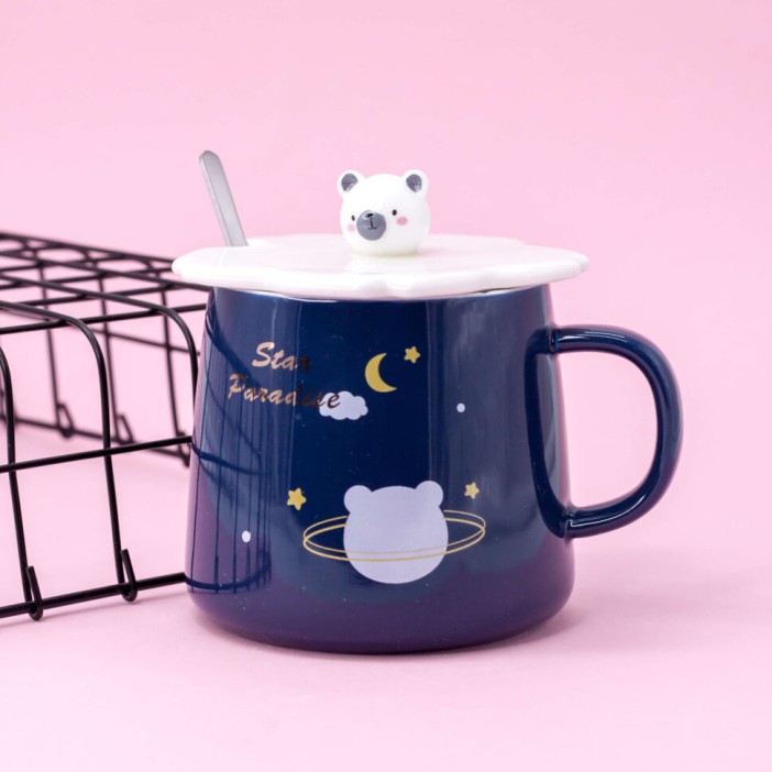 Кружка "Dream animal cosmos", blue (480 мл) 